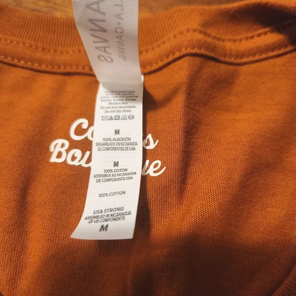 Women's Fall Theme Pumpkin Shirt Size Medium - Picture 6 of 8